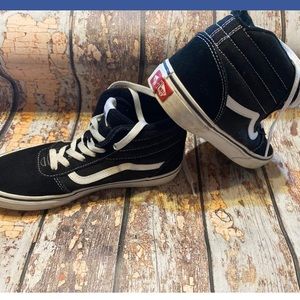 Vans skate shoes.